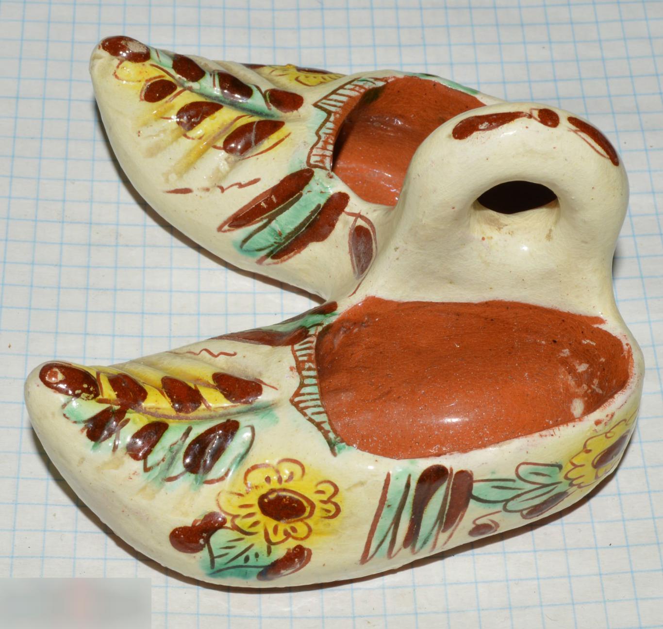 солонка близнята. косовская керамика USSR salt shaker Hutsul ceramics