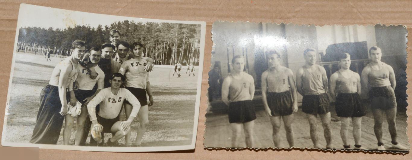 фото футболисты футбол 4 шт1950-е гг 1