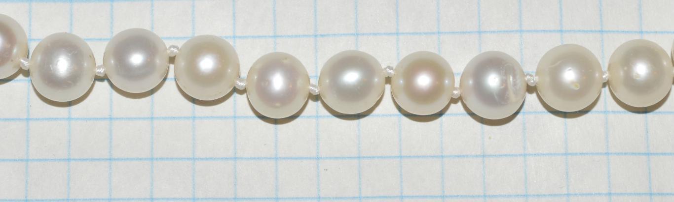 бусы жемчужные жемчуг pearl beads 1