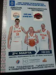 Баскетбол Десна Брянск - Чебоксарские ястребы (Чебоксары) 2026 (плей-офф)