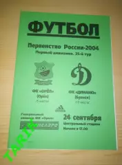 ФК Орел - Динамо Брянск 2004