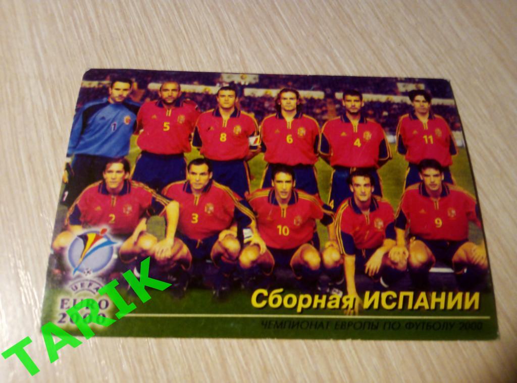 Евро 2000 сборная Испании (2001)