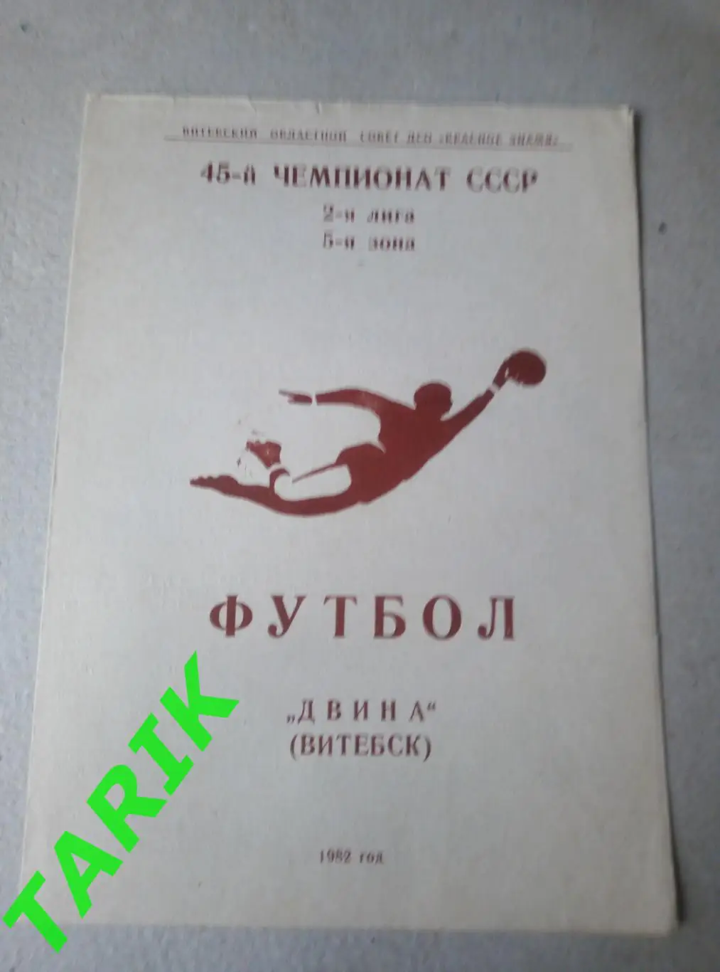 Двина Витебск 1982