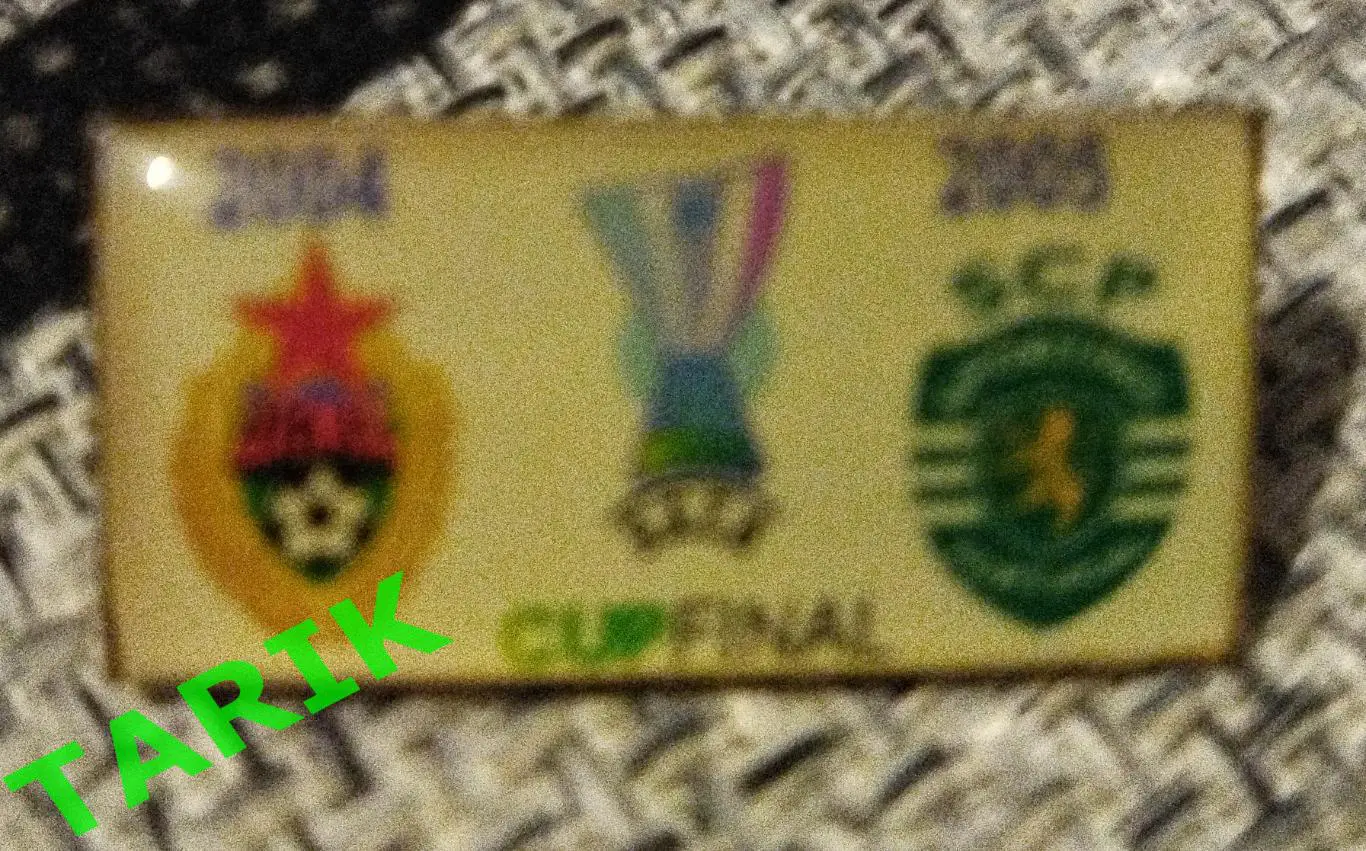 Матчевый знак ЦСКА Москва - Спортинг Португалия 2005