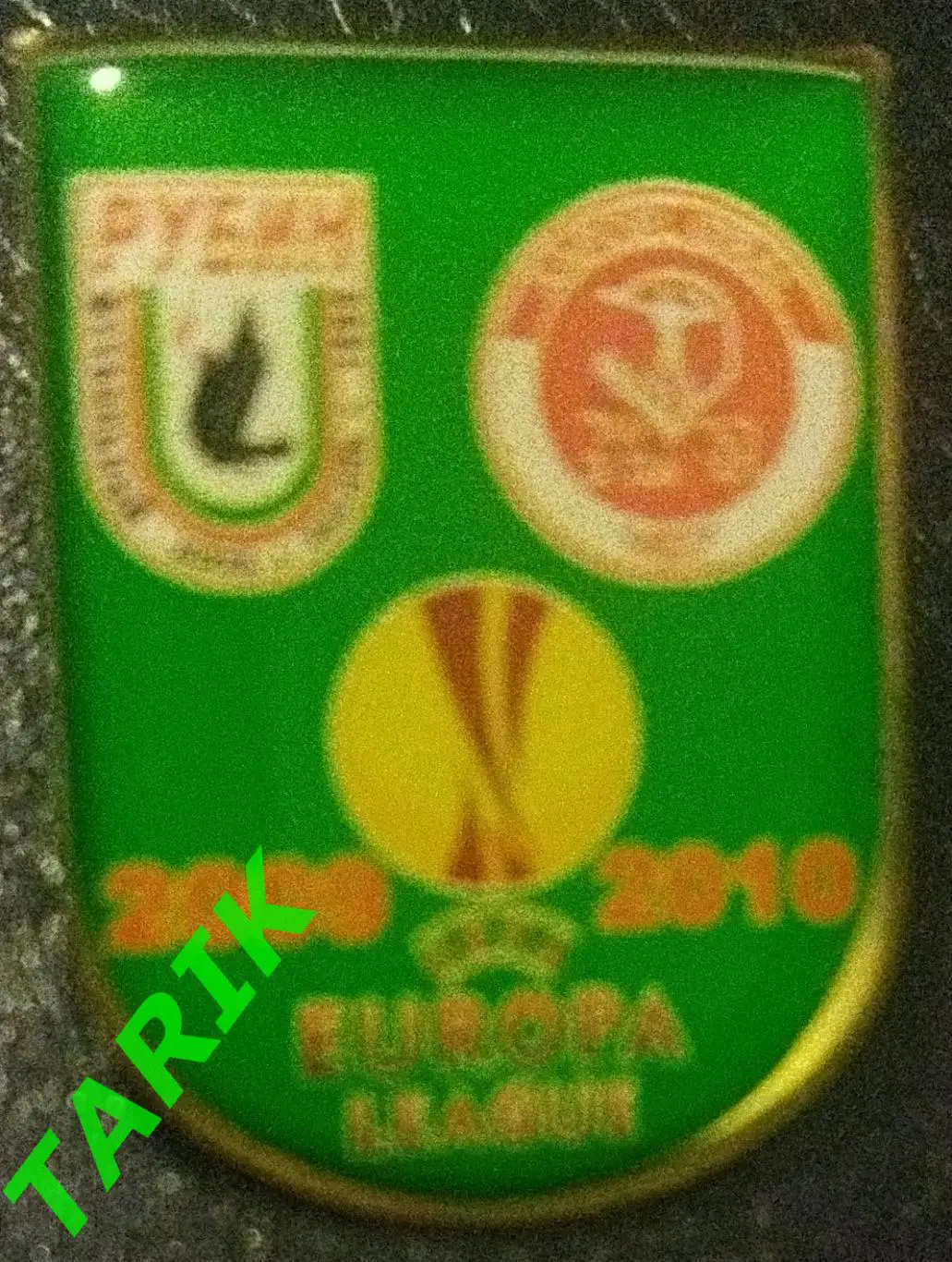 Матчевый знак Рубин Казань -Хапоэль Тель-Авив Израиль 2010