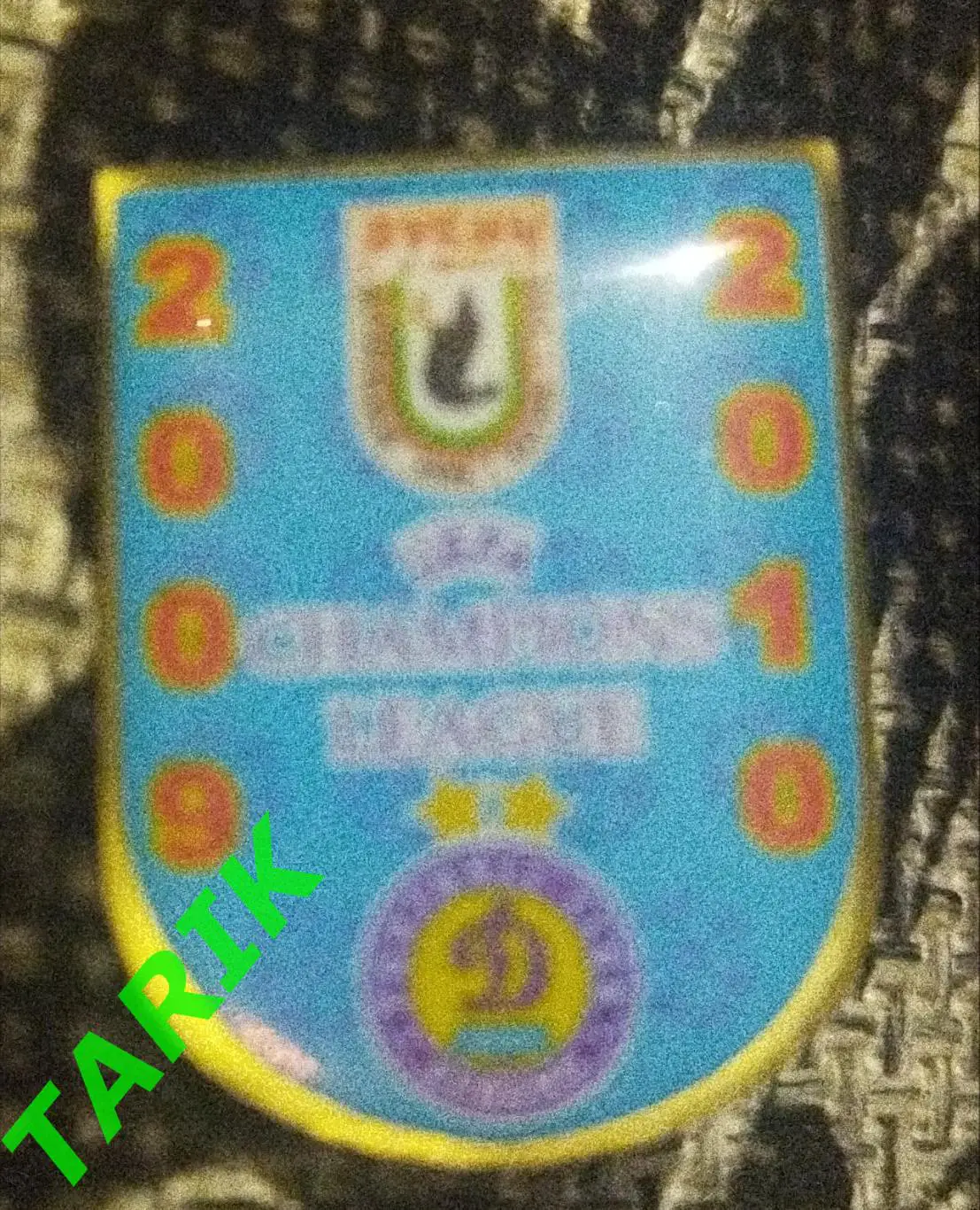 Матчевый знак Рубин Казань -Динамо Киев 2009