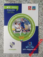 ЖФК Зоркий Красногорск - ЦСП Измайлово Москва 13-04-2014