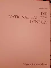 Фотоальбом Питер Х. Файст Национальая галерея Лондона 1971 Изд Лейпциг 160 стр