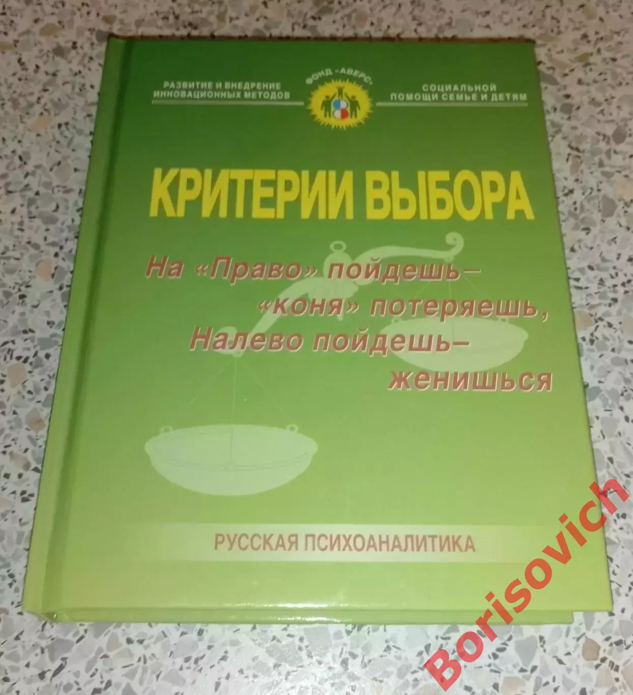 КРИТЕРИИ ВЫБОРА На право пойдёшь - коня потеряешь, на лево - женишься 2002