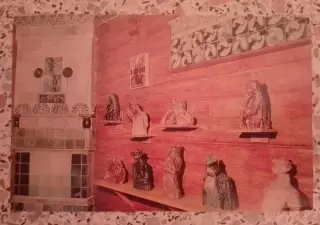 Абрамцево Майолика М. А. Врубеля в студии - мастерской 1977