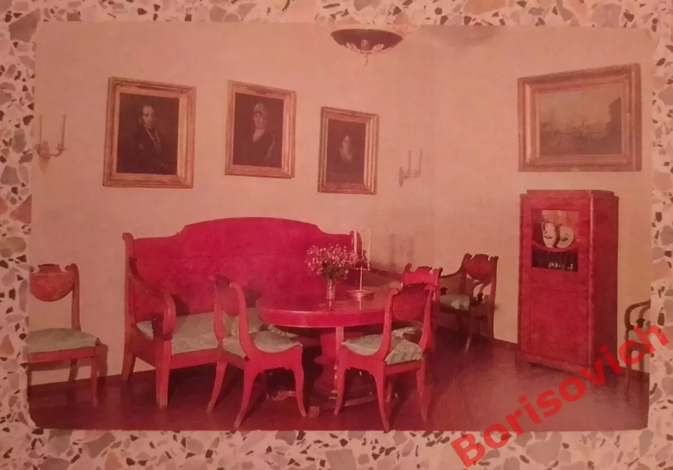 Абрамцево Часть экспозиции, посвящённой Аксаковым 1977