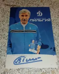 Автограф Владимир Пильгуй Динамо Москва