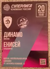 ВК Динамо Москва - ВК Енисей Красноярский край 20-02-2026
