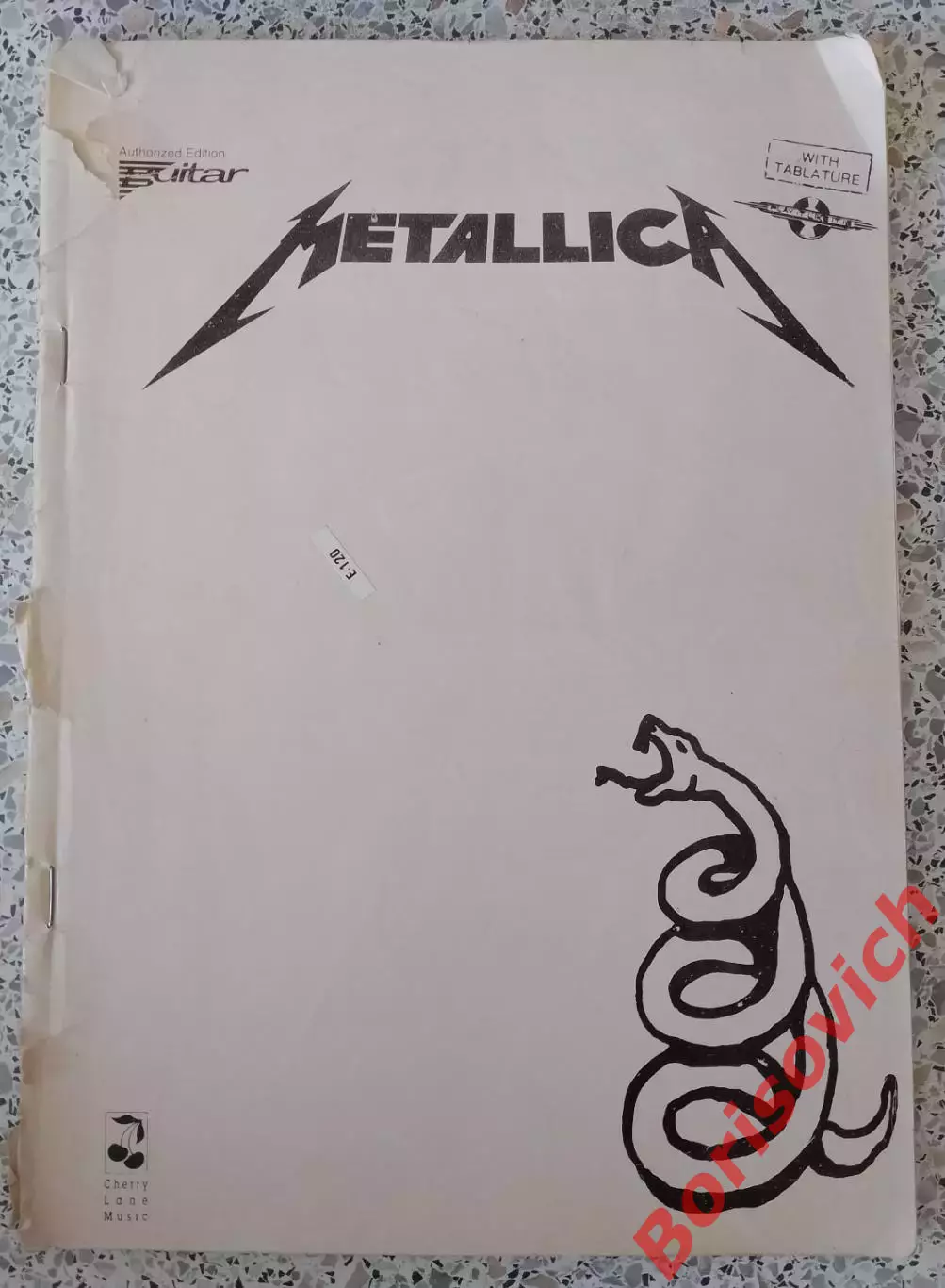 METALLICA SNAKE Аккорды 1991