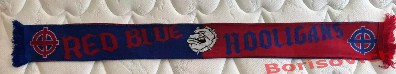 Шарф ЦСКА RED - BLUE HOOLIGANS