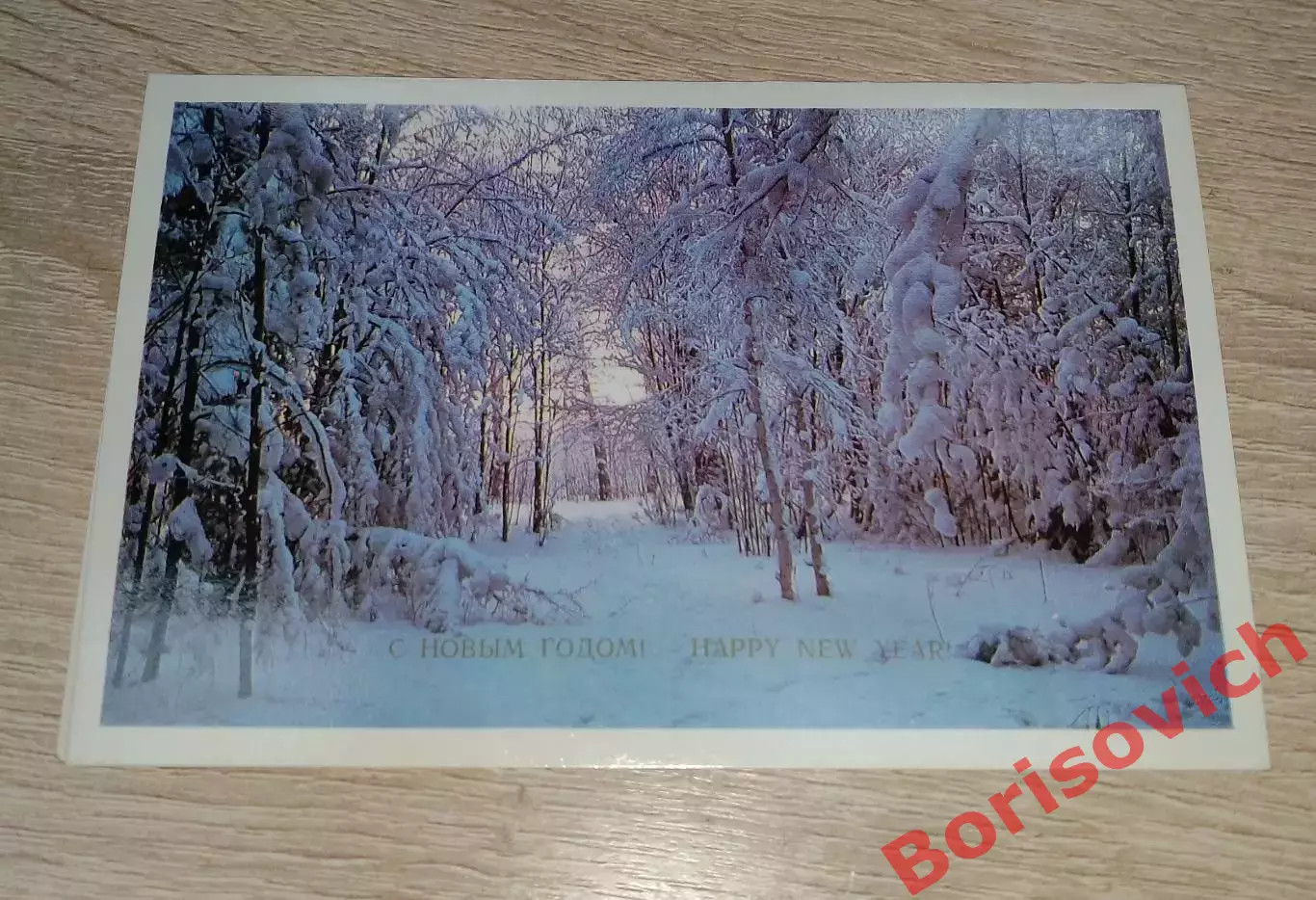 Открытка Фотография М. Величко С Новым годом! 1978