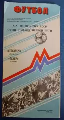 Металлург Запорожье - Памир Душанбе 19-06-1988