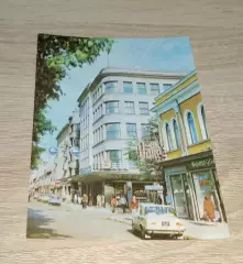 Открытка КАУНАС Аллея Лайсвес 1979