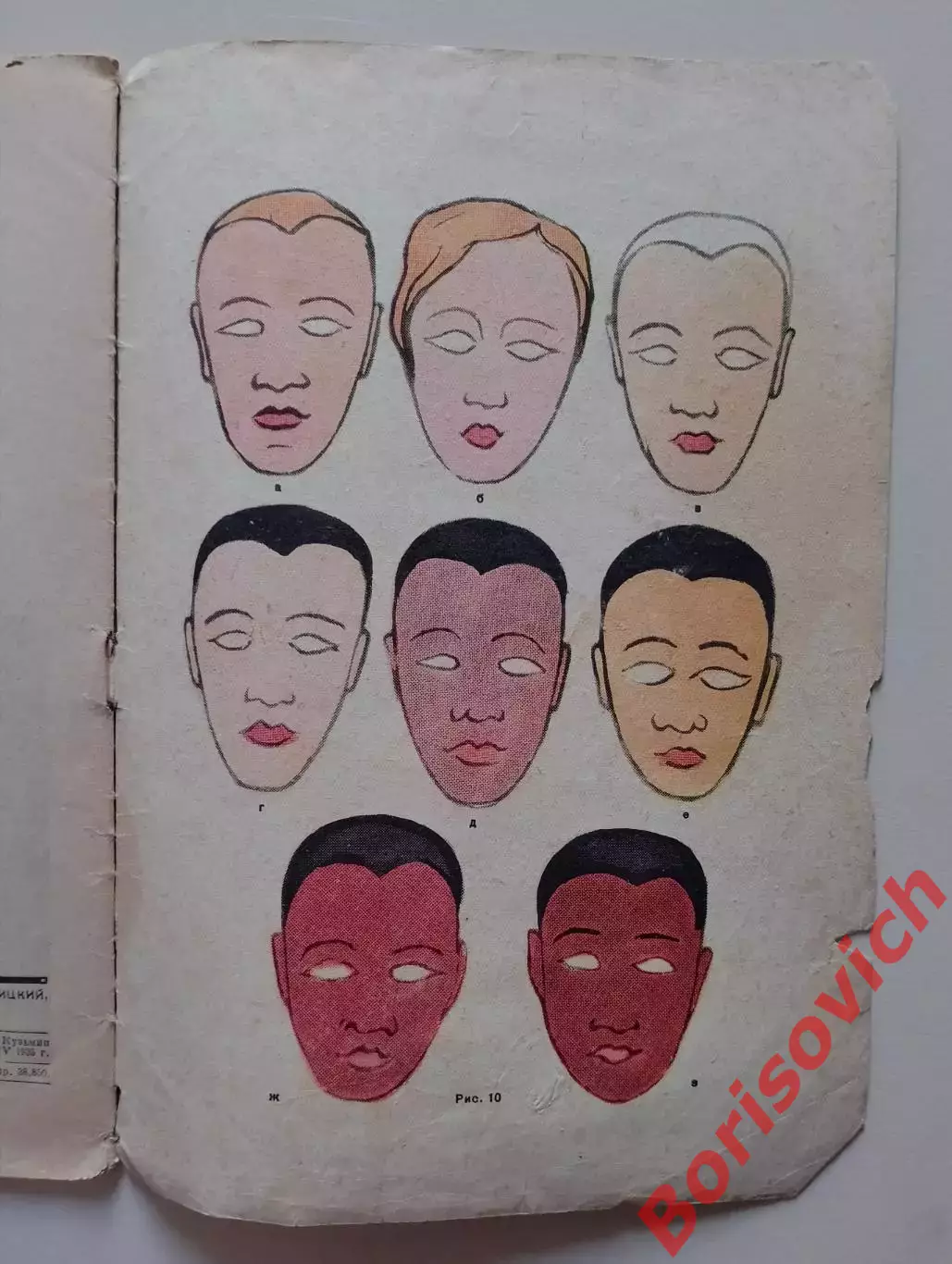 РАРИТЕТ! К.Миронов Б.Шухмин ТЕАТРАЛЬНАЯ ГРИМИРОВКА 1935 г 30 стр Тир 38 850 экз 6