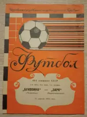 Буковина Черновцы - Заря Ворошиловград 17-04-1986