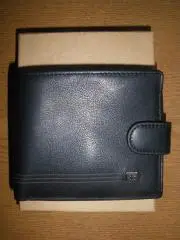 Портмоне Sergio Belotti 1818 Black натуральная кожа с застёжкой