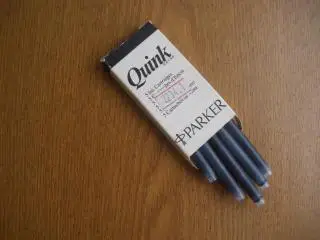 Картриджи для роллеров Parker чёрный цвет 5 штук