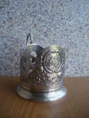 Подстаканник Богдан Хмельницкий мельхиор Киев