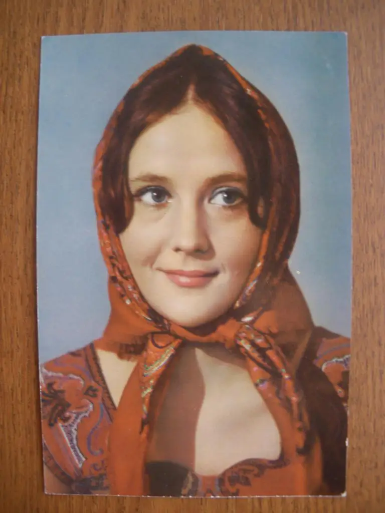 Актёры Кино СССР Микаэла Дроздовская изд 1966 г