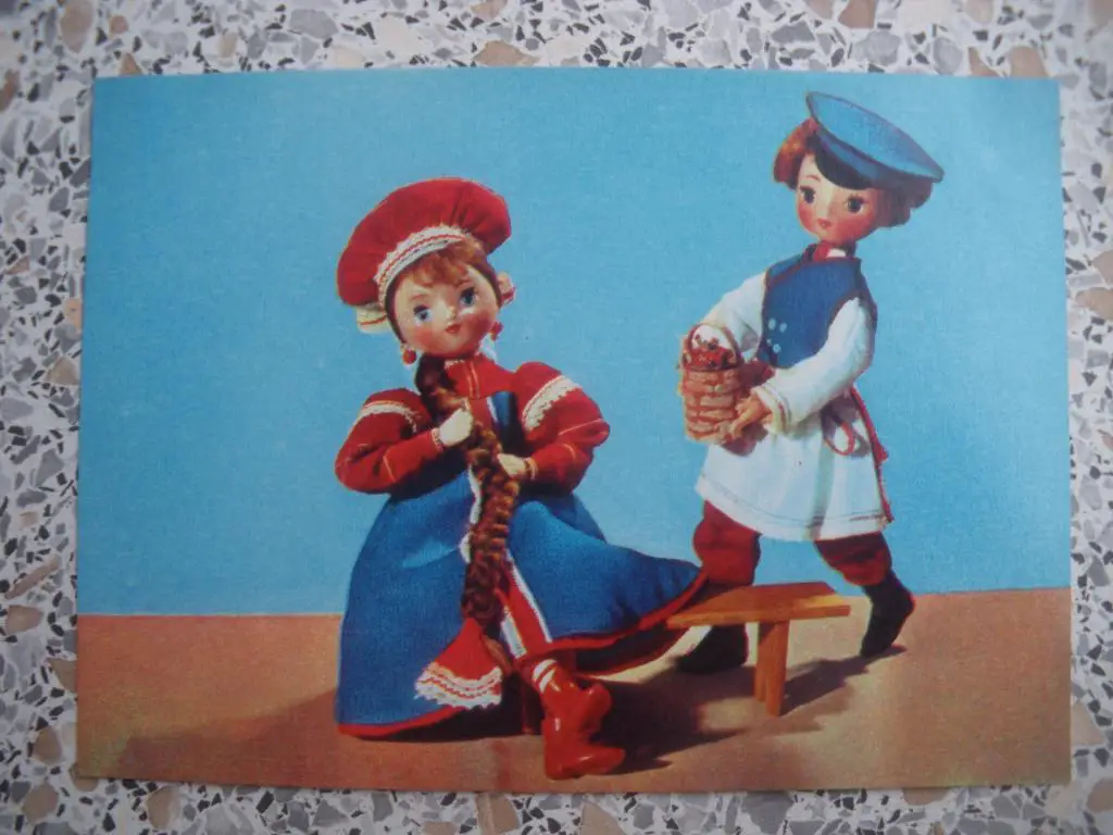 Мне не дорог твой подарок,дорога твоя любовьСоветский художник 1968