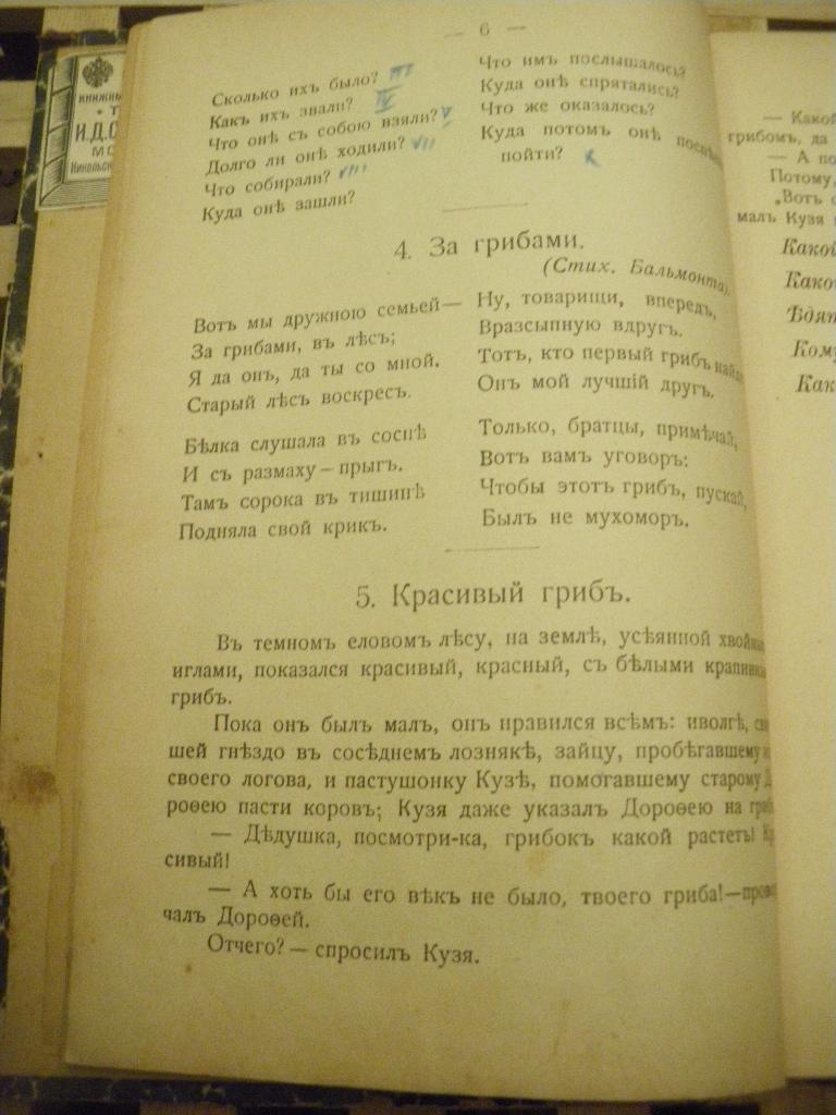 Развитие речи М. Лопырёва Е. Соловьёва изд. 1915 г. 96 стр. Петроград 4