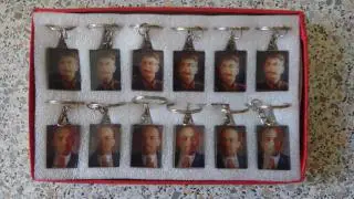 12 штук Набор брелоков