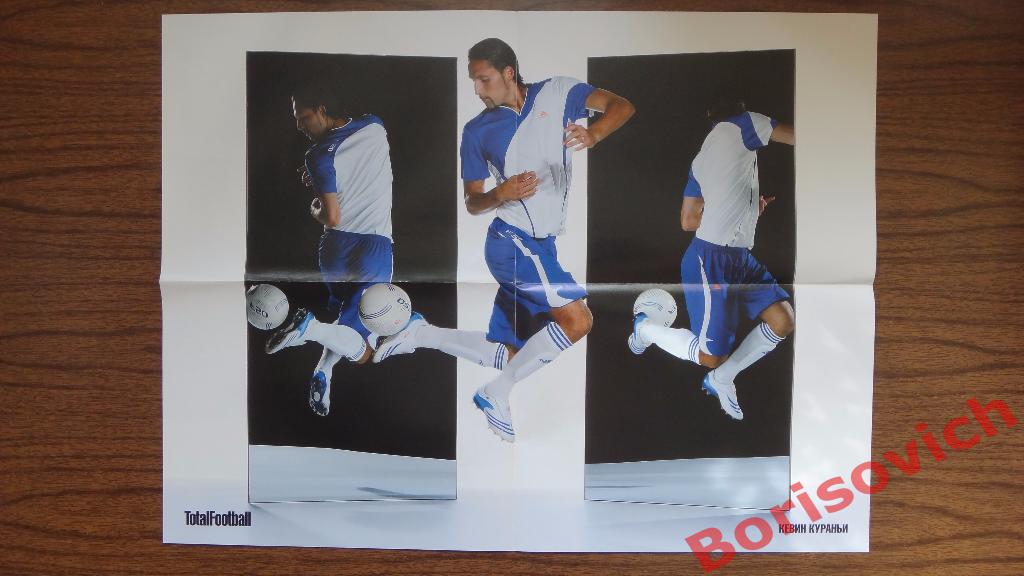 Постер Плакат из журнала Totalfootball Алессандро Дель Пьеро / Кевин Кураньи