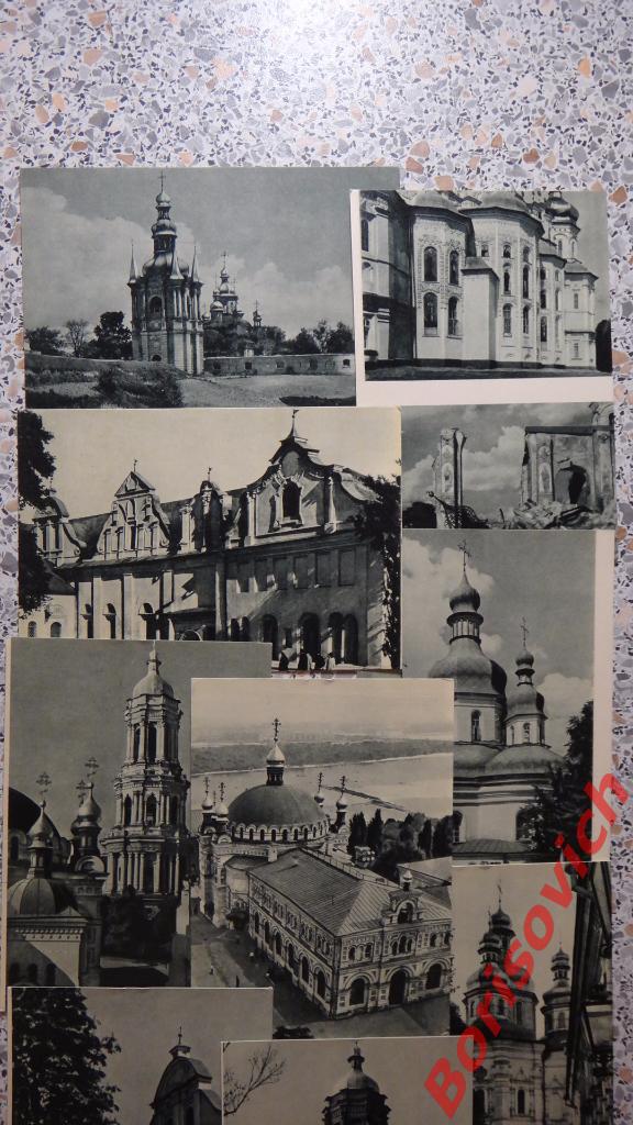 Набор Киево-Печерский заповедник 1969 г 17 открыток 1