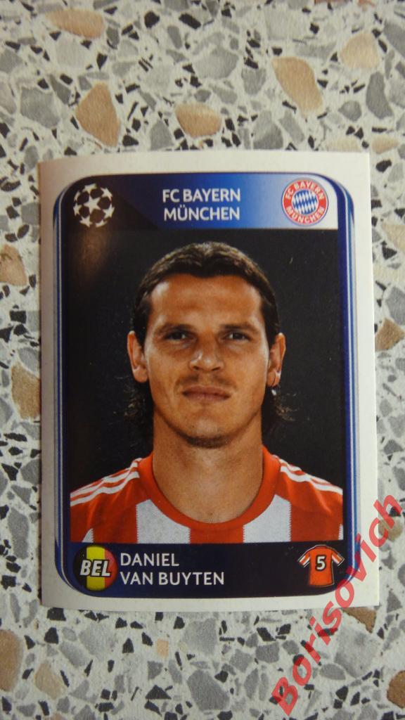 Лига Чемпионов 2010 - 2011 Daniel Van Buyten FC Bayern Munchen N 282
