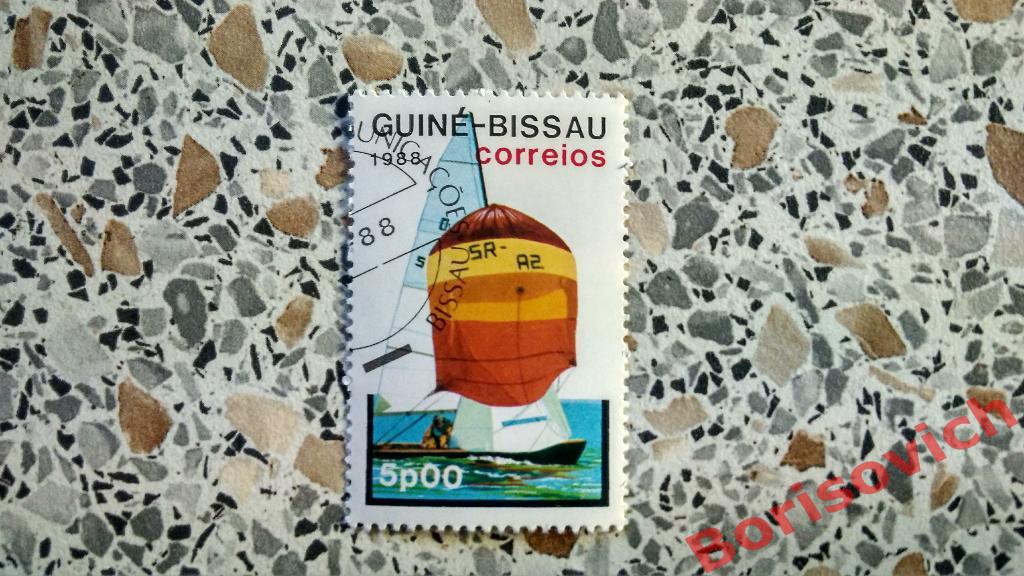 По 1 рублю! Марки в ассортименте Гвинея Биссау 1988. 12 штук 1