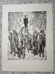 Графика Стасис Красаускас 1970 г Тираж 15 000 экз N 25