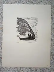 Графика Стасис Красаускас 1970 г Тираж 15 000 экз N 28