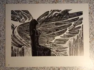 Графика Стасис Красаускас 1970 г Тираж 15 000 экз N 36