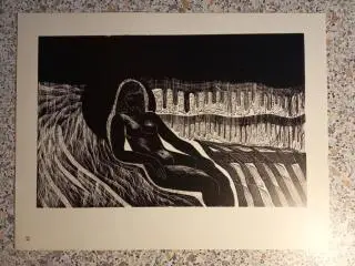 Графика Стасис Красаускас 1970 г Тираж 15 000 экз N 37