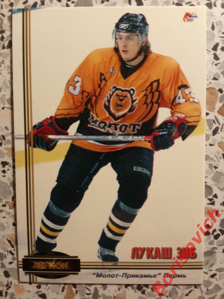 Лукаш Зиб Молот-Прикамье Пермь Российский хоккей Мировой спорт N L 21 2004-2005