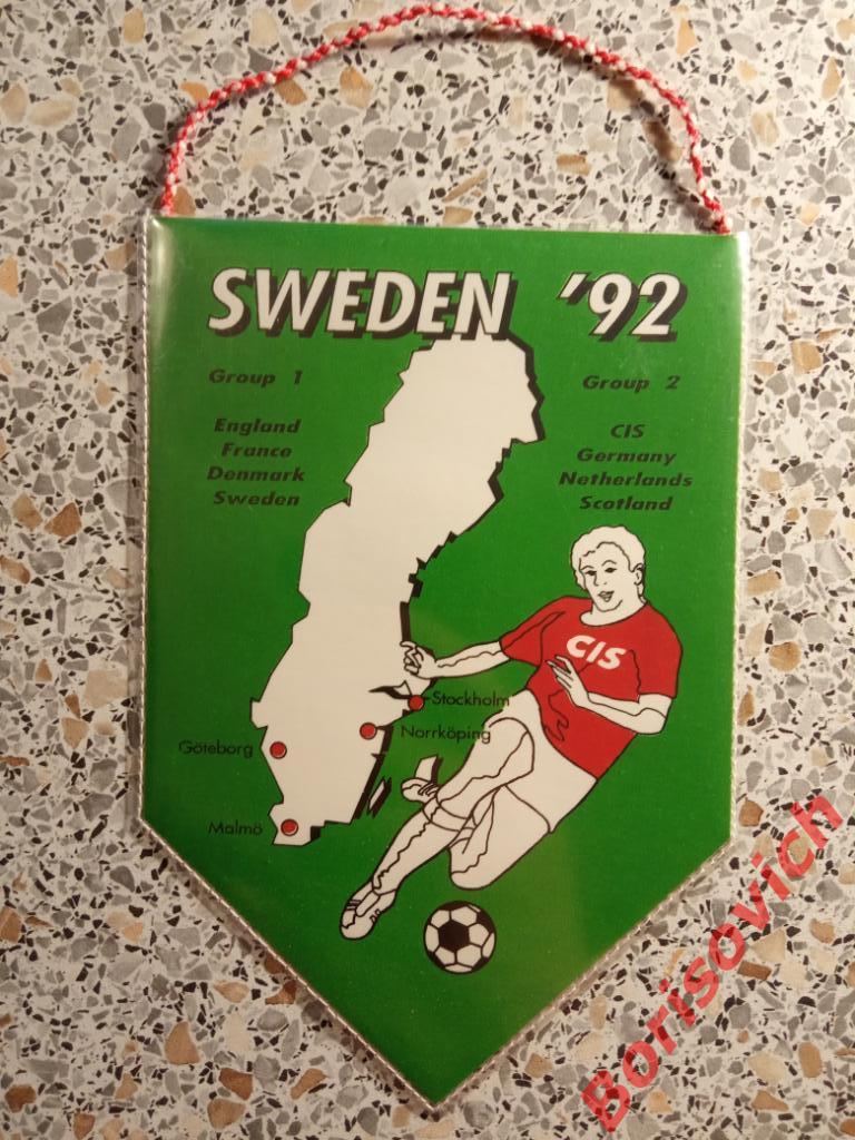 Вымпел Чемпионат Европы 1992 Швеция. 2