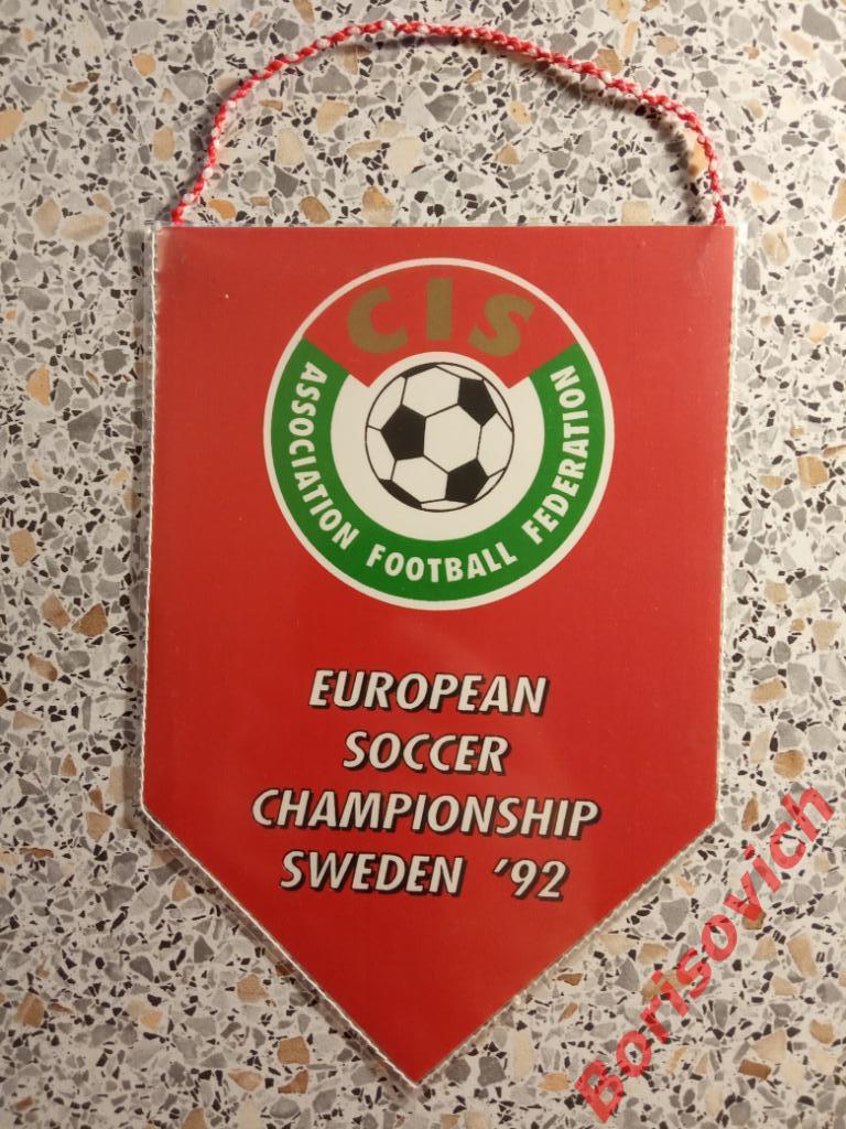 Вымпел Чемпионат Европы 1992 Швеция. 2 1