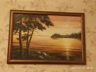 Репродукция ОЗЕРО Размер 60 х 40 см