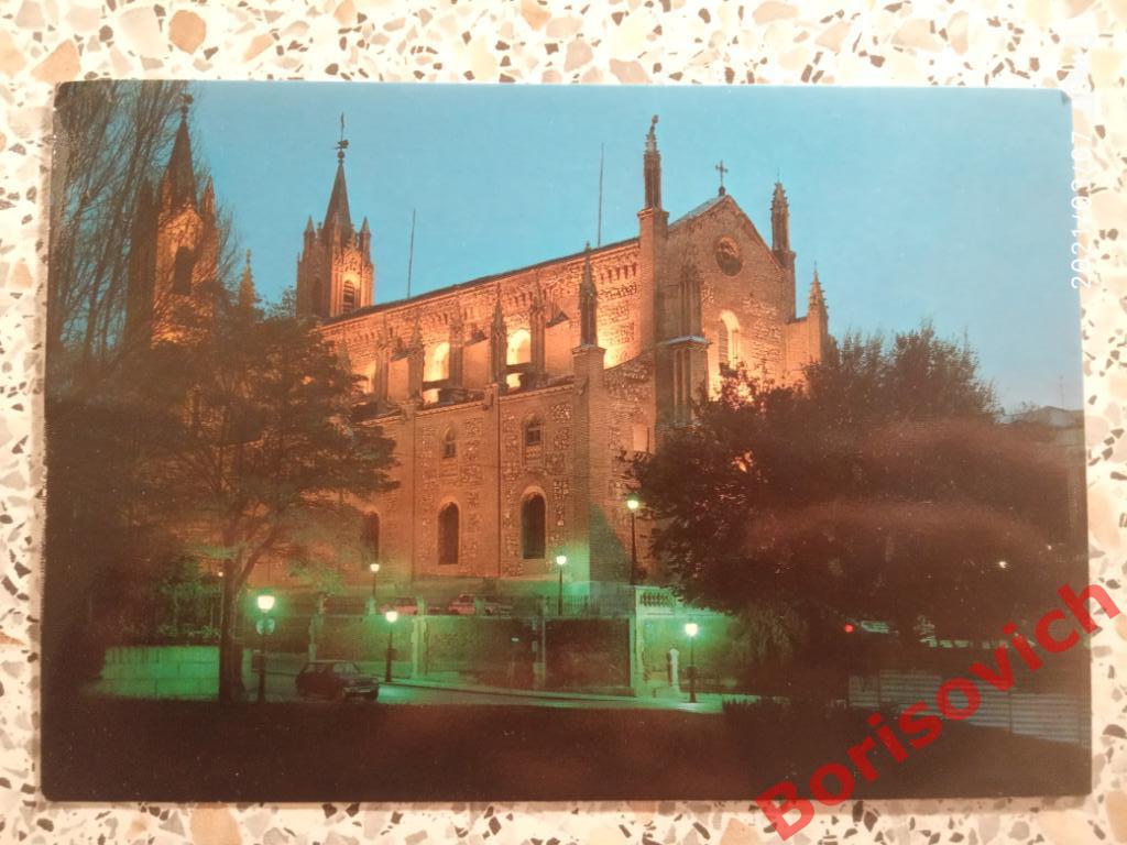 Открытка Мадрид Королевская Церковь Святого Иеронима