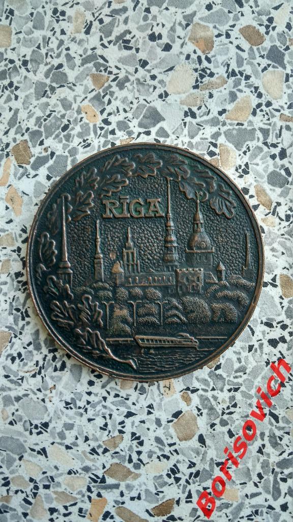 Настольная медаль РИГА. 2