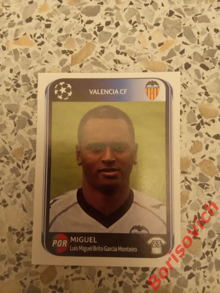 Лига Чемпионов 2010 - 2011 Miguel Valencia CF N 164
