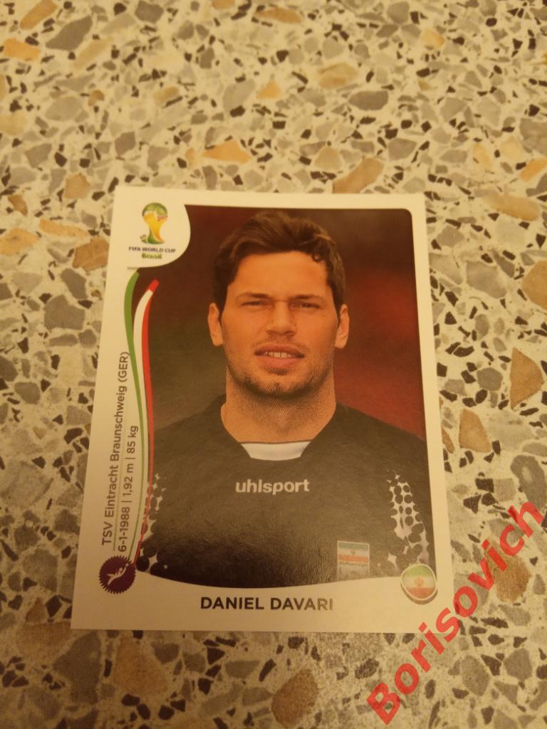 FIFA WORLD CUP BRASIL 2014 Daniel Davari TSV Eintracht Braunschweig GER 452