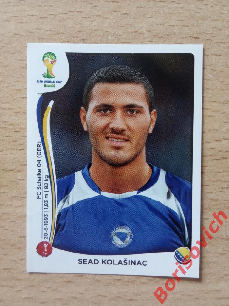 FIFA WORLD CUP BRASIL 2014 Sead Kolasinac FC Schalke 04 GER 438