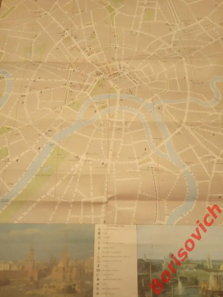 МОСКВА Туристская схема