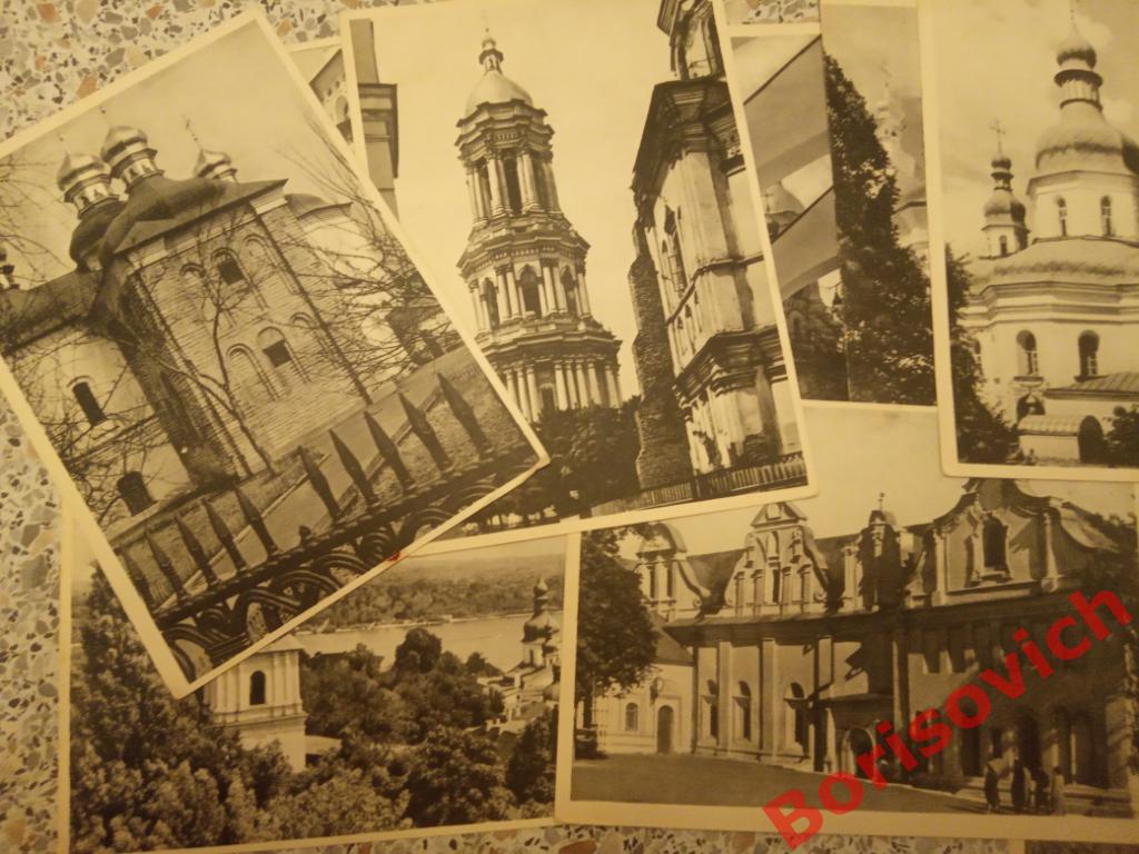 Набор открыток Киево - Печёрский заповедник 1966 г 14 открыток 4